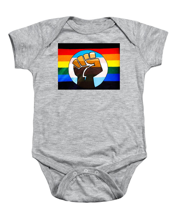 BLM Pride Fist - Baby Onesie