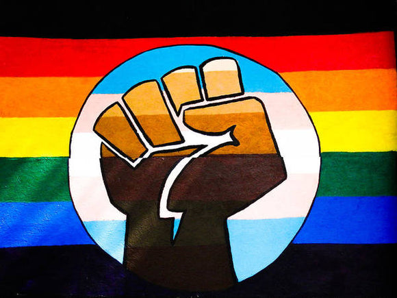 BLM Pride Fist - Art Print