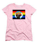 BLM Pride Fist - Women's T-Shirt (Standard Fit)