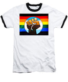 BLM Pride Fist - Baseball T-Shirt