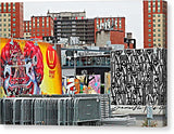Coney Island Cityscape - Canvas Print