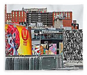 Coney Island Cityscape - Blanket