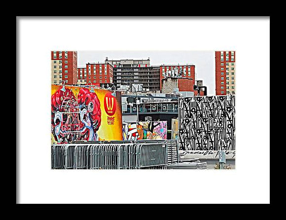 Coney Island Cityscape - Framed Print