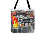 Coney Island Cityscape - Tote Bag