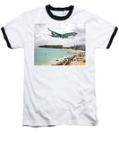 Maho Beach, St Maarten  - Baseball T-Shirt