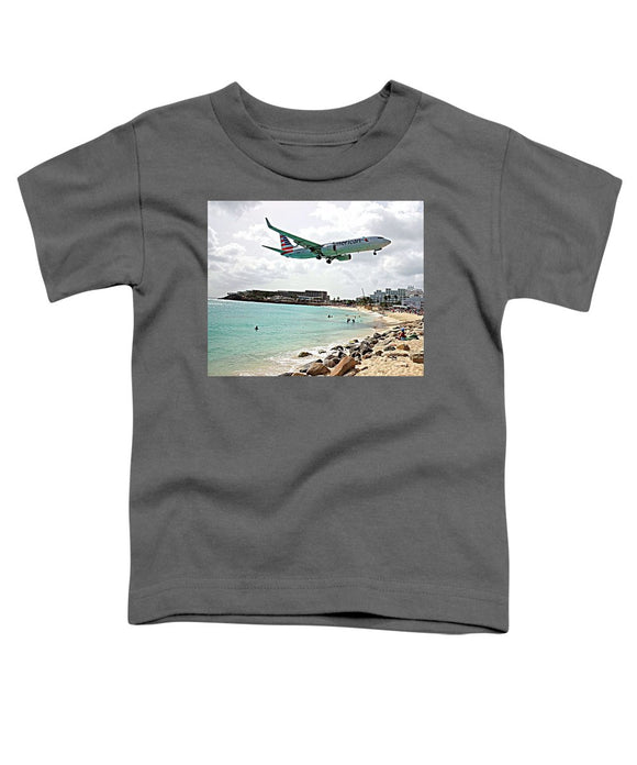 Maho Beach, St Maarten  - Toddler T-Shirt