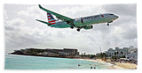 Maho Beach, St Maarten  - Bath Towel