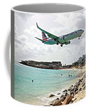 Maho Beach, St Maarten  - Mug