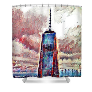 New One World Trade Center - Shower Curtain