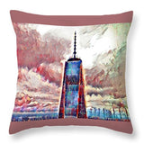 New One World Trade Center - Throw Pillow