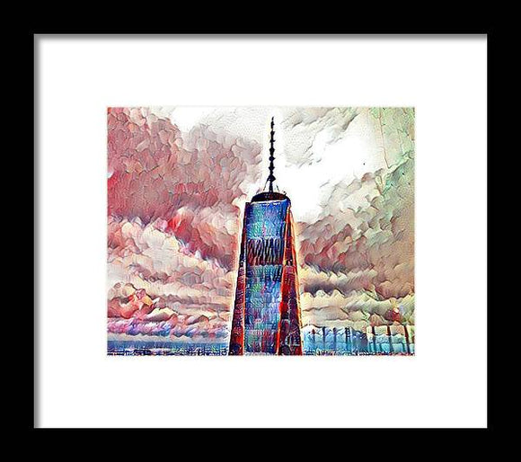 New One World Trade Center - Framed Print