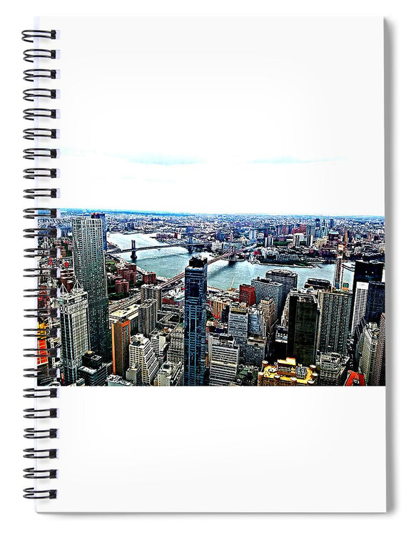 NYC Cityscape - Spiral Notebook