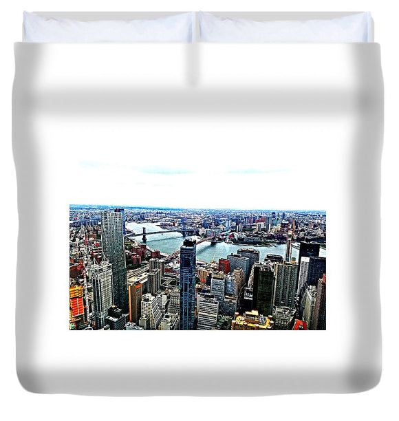 NYC Cityscape - Duvet Cover
