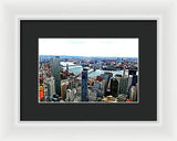 NYC Cityscape - Framed Print