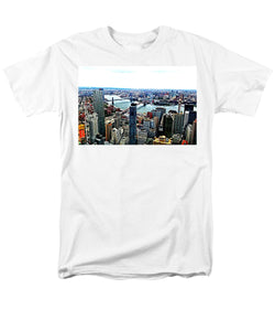 NYC Cityscape - Men's T-Shirt  (Regular Fit)