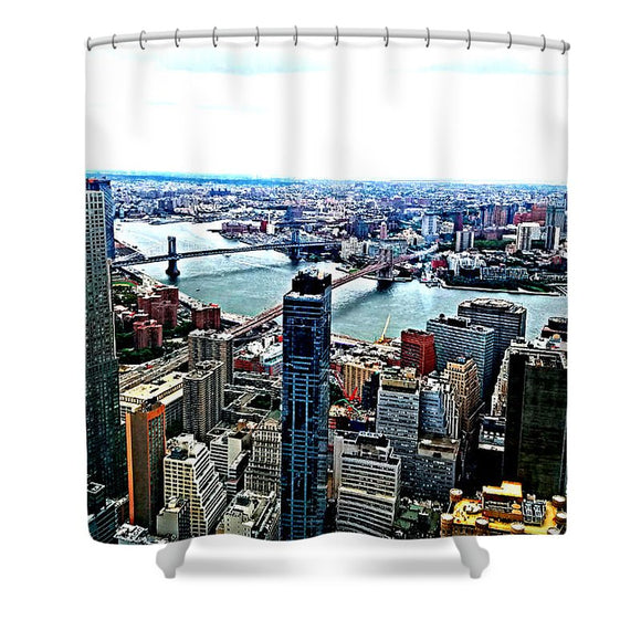 NYC Cityscape - Shower Curtain