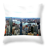 NYC Cityscape - Throw Pillow