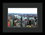 NYC Cityscape - Framed Print