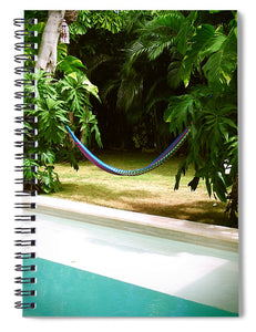 Poolside Oasis - Spiral Notebook