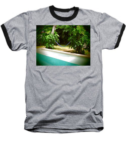 Poolside Oasis - Baseball T-Shirt