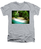 Poolside Oasis - Men's V-Neck T-Shirt