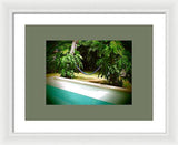 Poolside Oasis - Framed Print