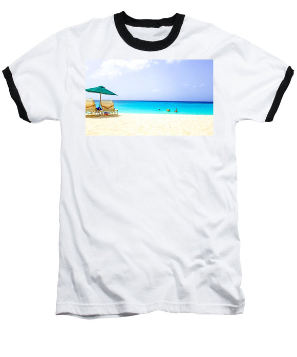 Shoal Bay Beach, Anguilla - Baseball T-Shirt