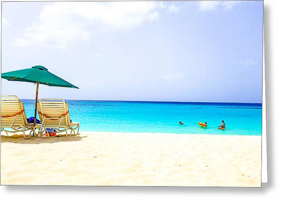 Shoal Bay Beach, Anguilla - Greeting Card