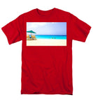 Shoal Bay Beach, Anguilla - Men's T-Shirt  (Regular Fit)