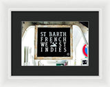 St. Barth - Framed Print