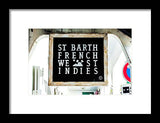 St. Barth - Framed Print