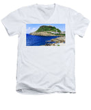 St. Maarten Hillside - Men's V-Neck T-Shirt
