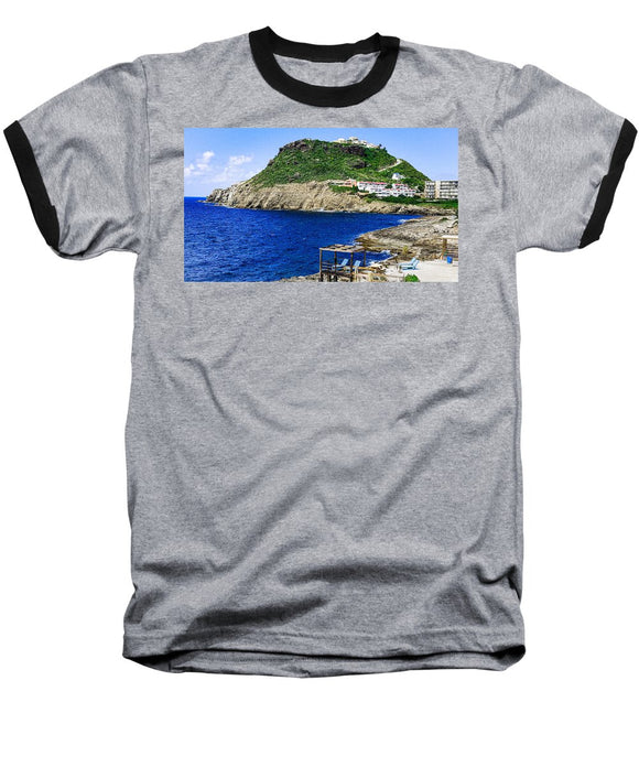 St. Maarten Hillside - Baseball T-Shirt