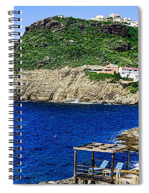 St. Maarten Hillside - Spiral Notebook