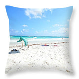 Tulum Beach - Throw Pillow