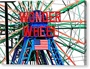 Wonder Wheel - Canvas Print