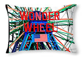 Wonder Wheel - Throw Pillow