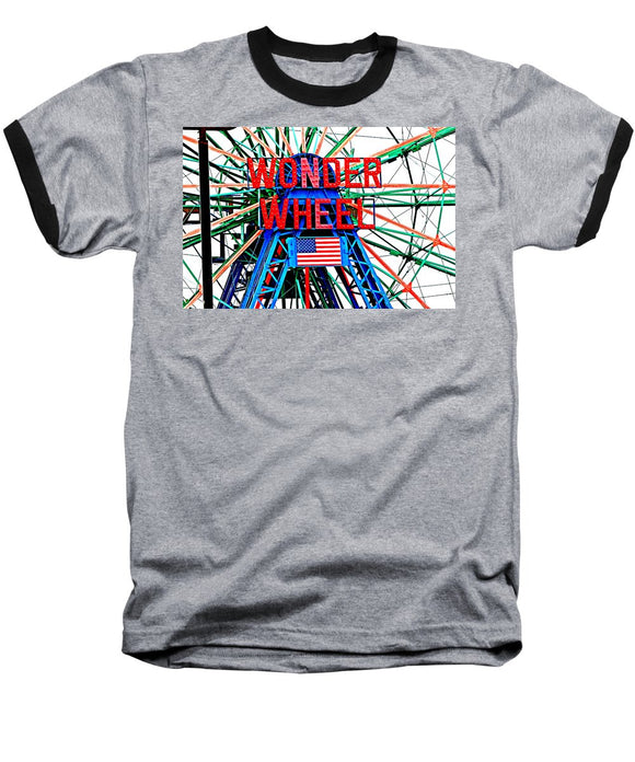 Wonder Wheel - Baseball T-Shirt