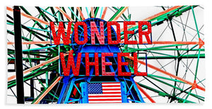 Wonder Wheel - Beach Towel