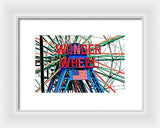 Wonder Wheel - Framed Print